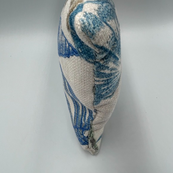 Decorative Pillow Seashell Print 11"x8" Coastal Neutral Accent‎ Beach Nautical - Picture 8 of 11